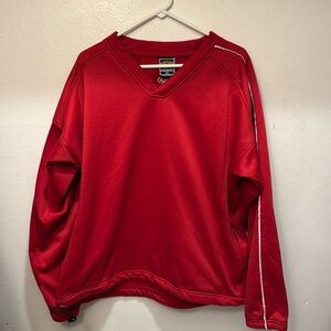 Easton Red V-Neck Sweatshirt